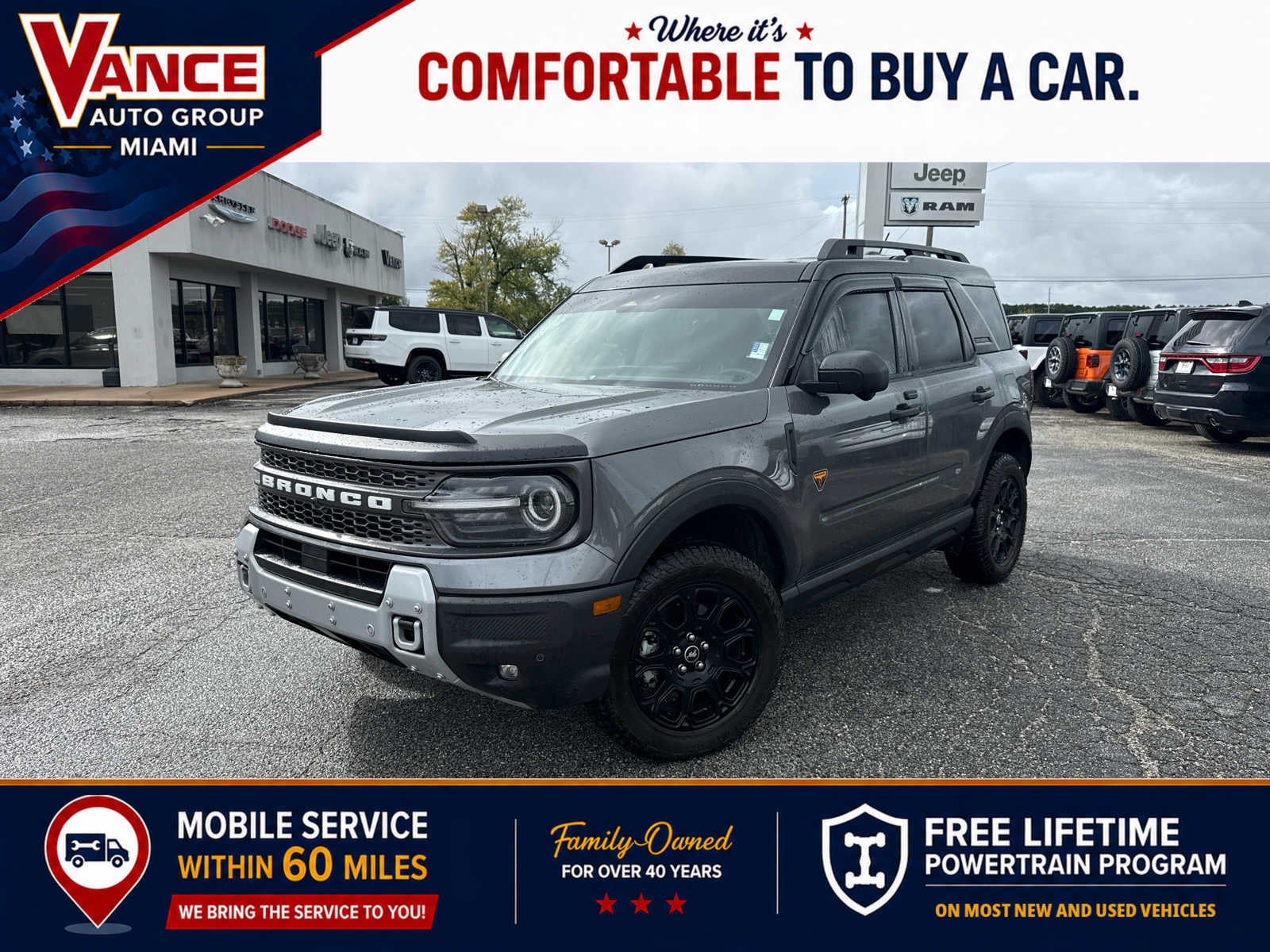 2025 Ford Bronco Sport Badlands