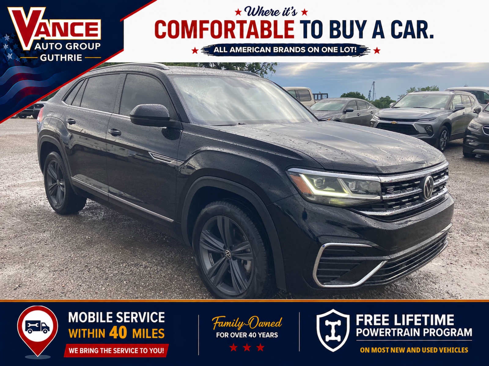 2020 Volkswagen Atlas Cross Sport 3.6L V6 SE w/Technology R-Line