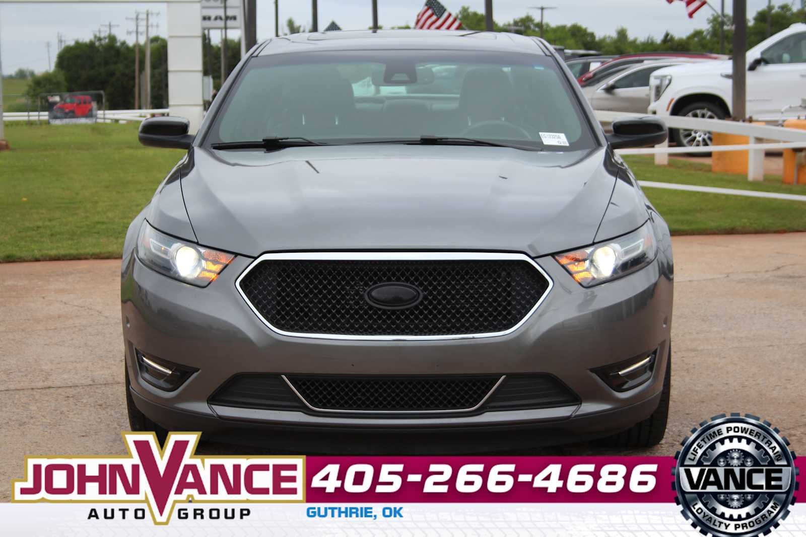 Used 2014 Ford Taurus SHO with VIN 1FAHP2KT3EG123250 for sale in Guthrie, OK