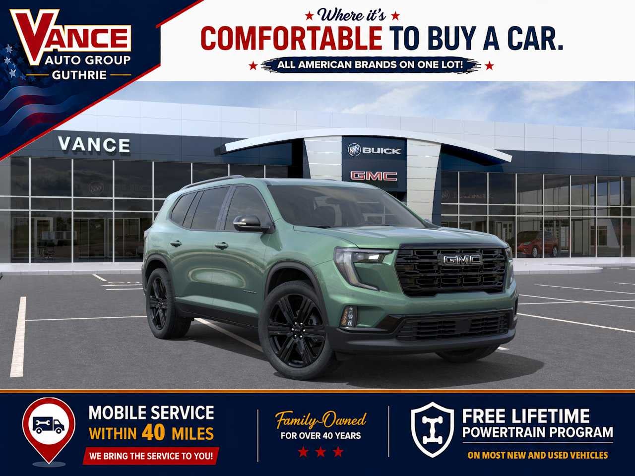 2027 GMC Acadia Elevation