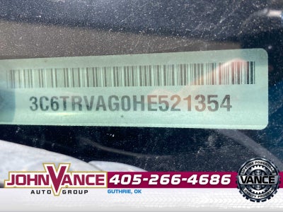 2017 RAM ProMaster Cargo Van Base