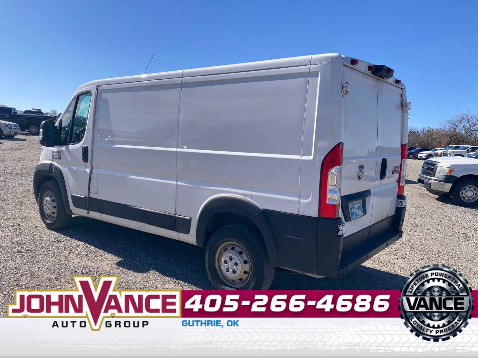 2019 RAM ProMaster Cargo Van 1500 Low Roof 136" WB