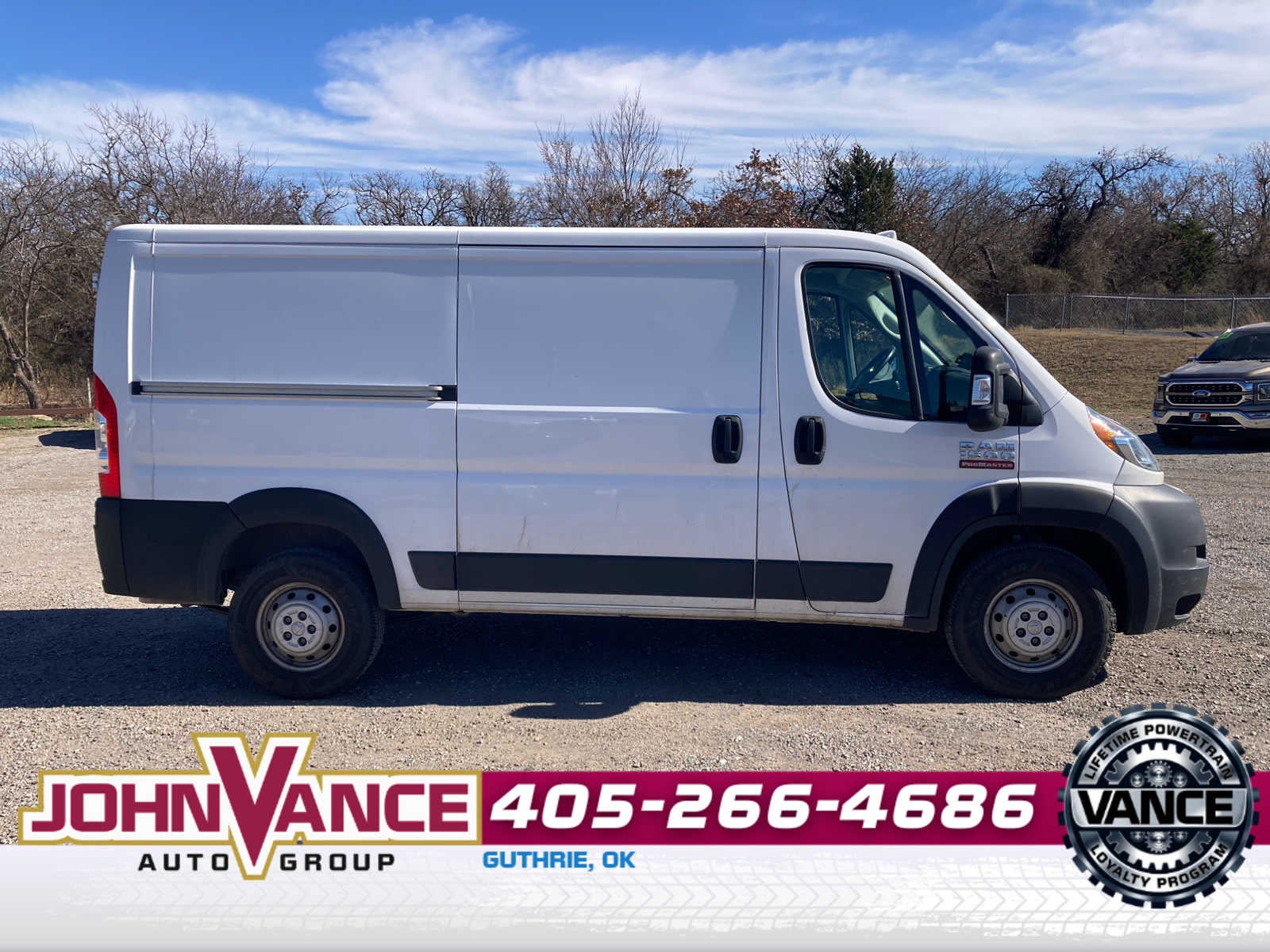 2019 RAM ProMaster Cargo Van 1500 Low Roof 136" WB
