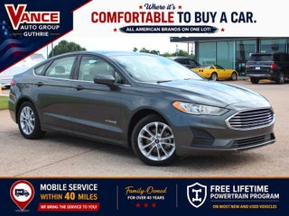 2019 Ford Fusion Hybrid SE