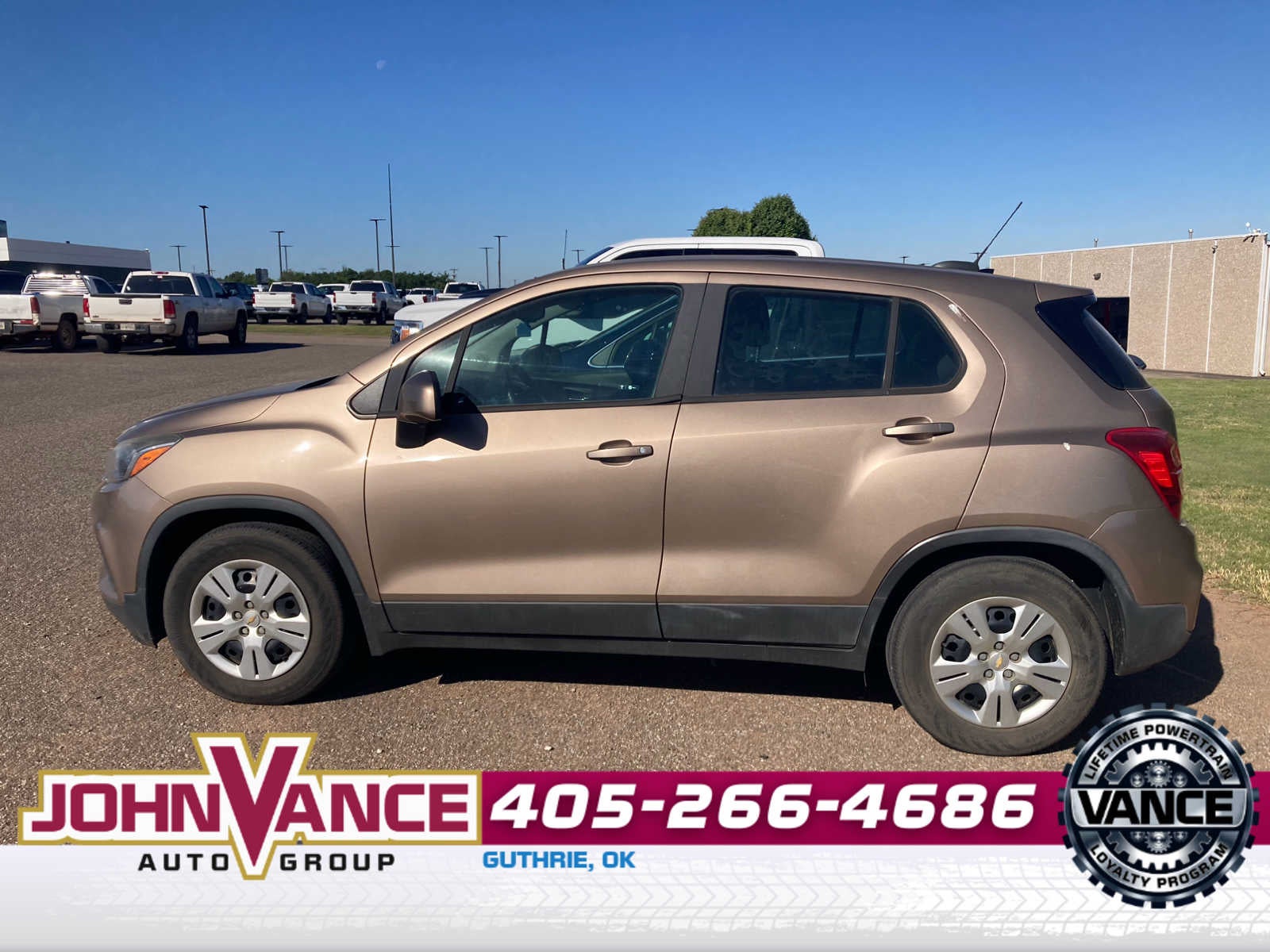 Used 2018 Chevrolet Trax LS with VIN 3GNCJKSB5JL301489 for sale in Guthrie, OK