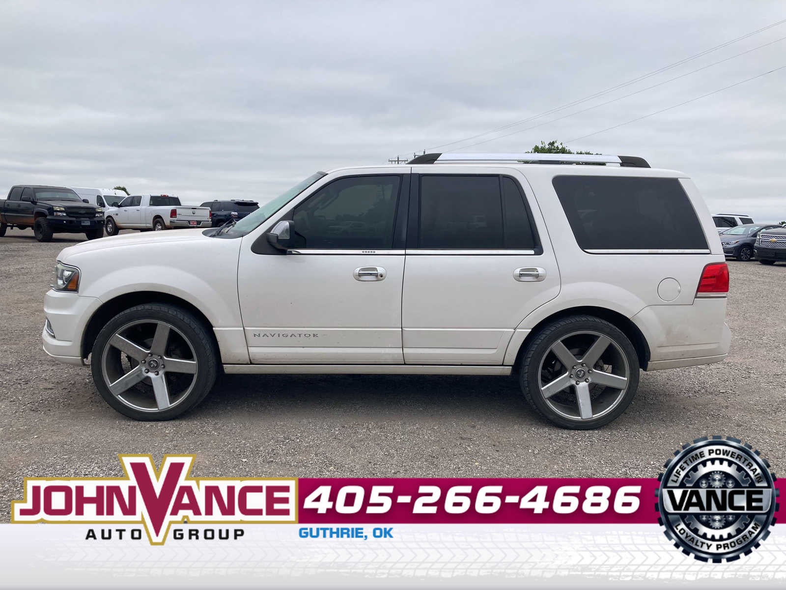 Used 2015 Lincoln Navigator Base with VIN 5LMJJ2JTXFEJ09771 for sale in Guthrie, OK