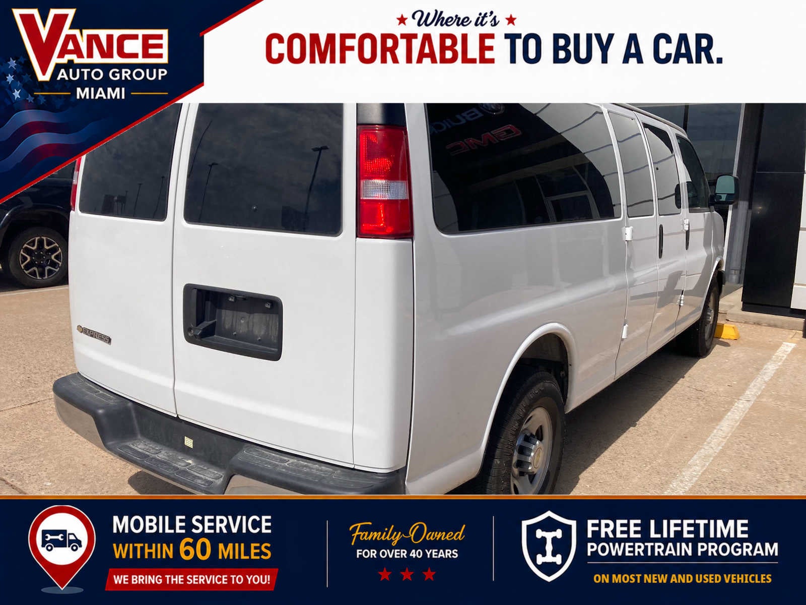 2025 Chevrolet Express Passenger 1LT