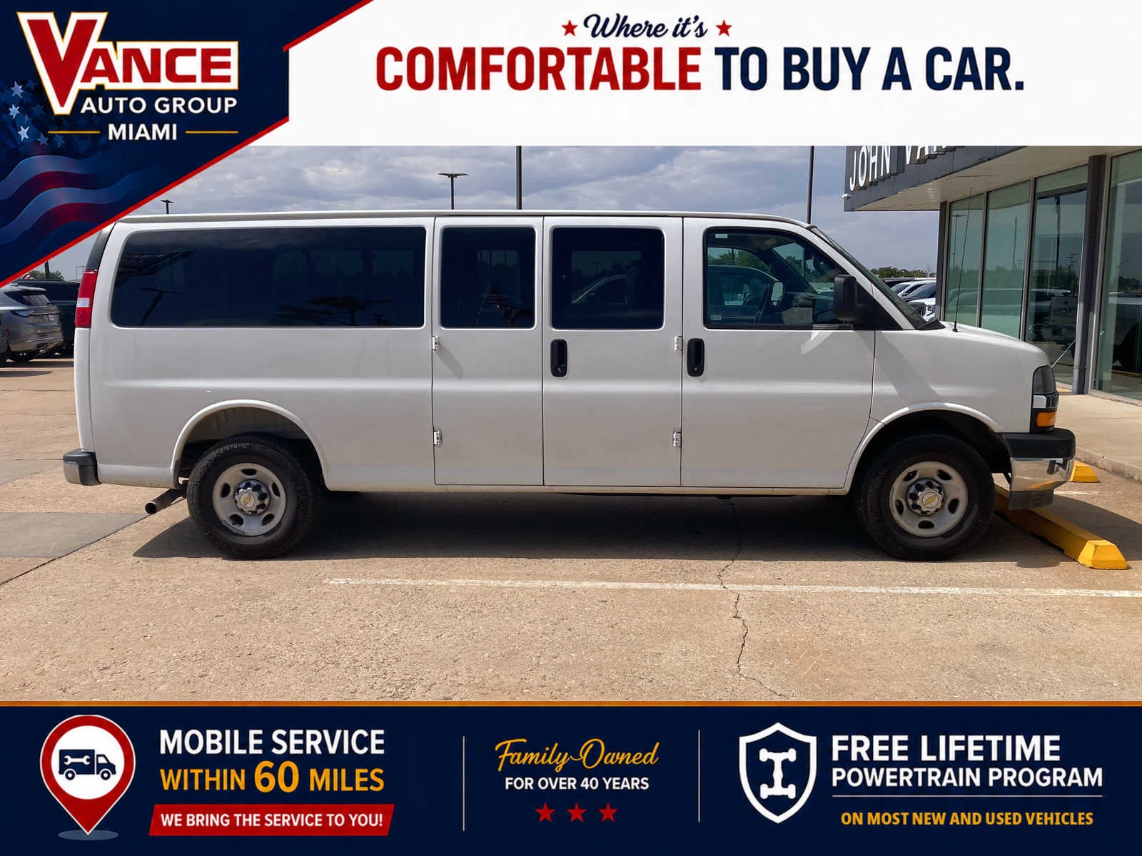 2025 Chevrolet Express Passenger 1LT