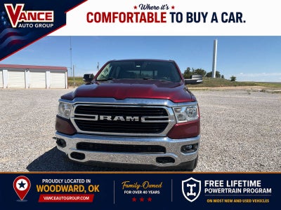 2020 RAM Ram 1500 Big Horn Crew Cab 4x4 5'7' Box