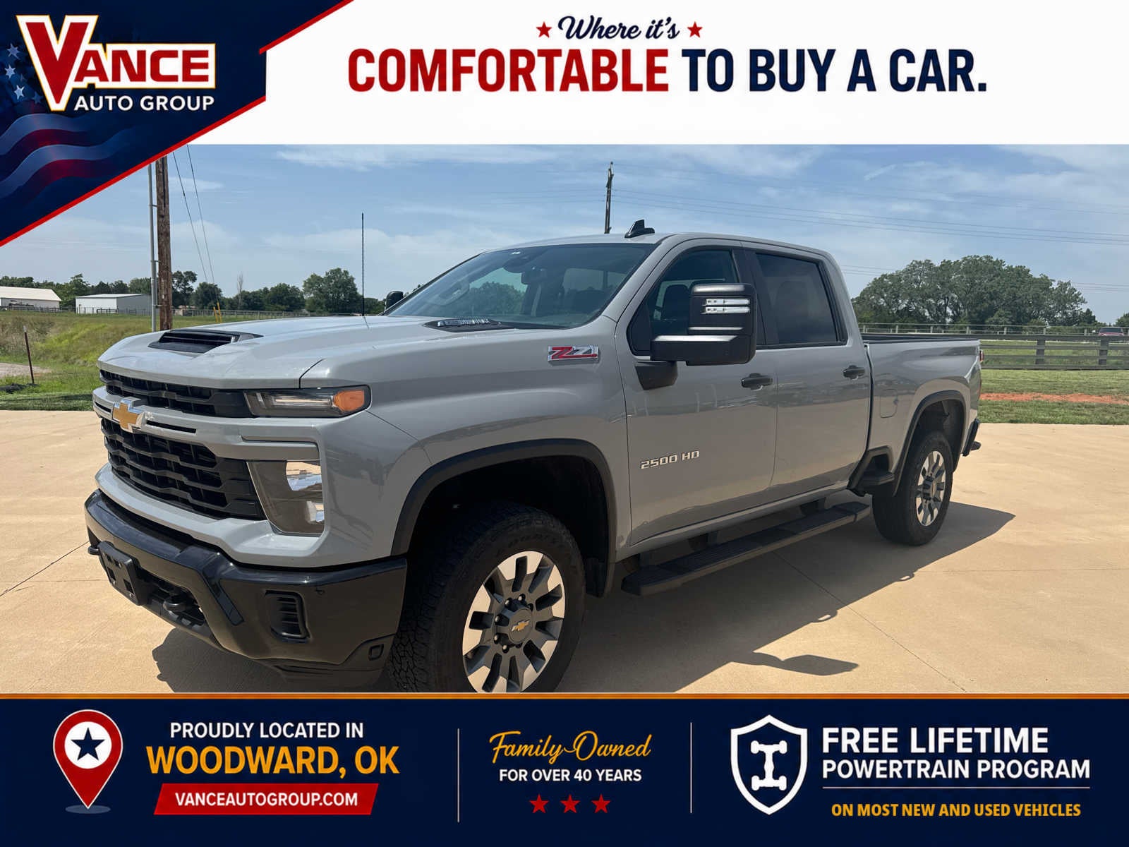 2024 Chevrolet Silverado 2500HD 4WD Crew Cab Standard Bed Custom