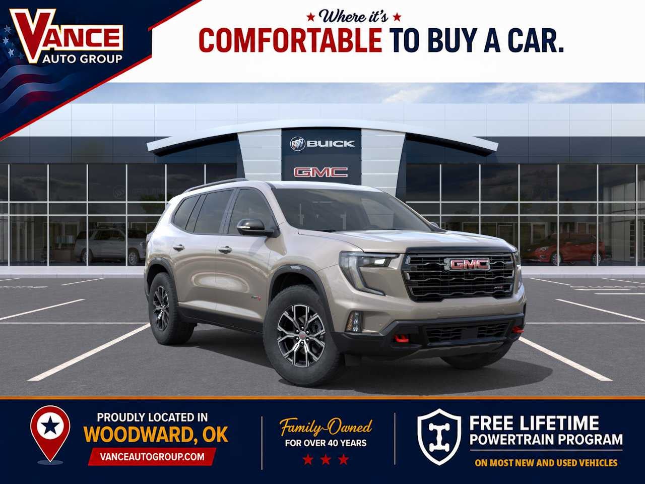2027 GMC Acadia AT4