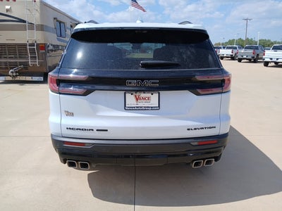 2026 GMC Acadia Elevation