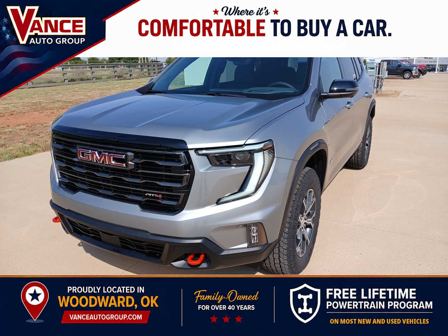 2026 GMC Acadia AT4