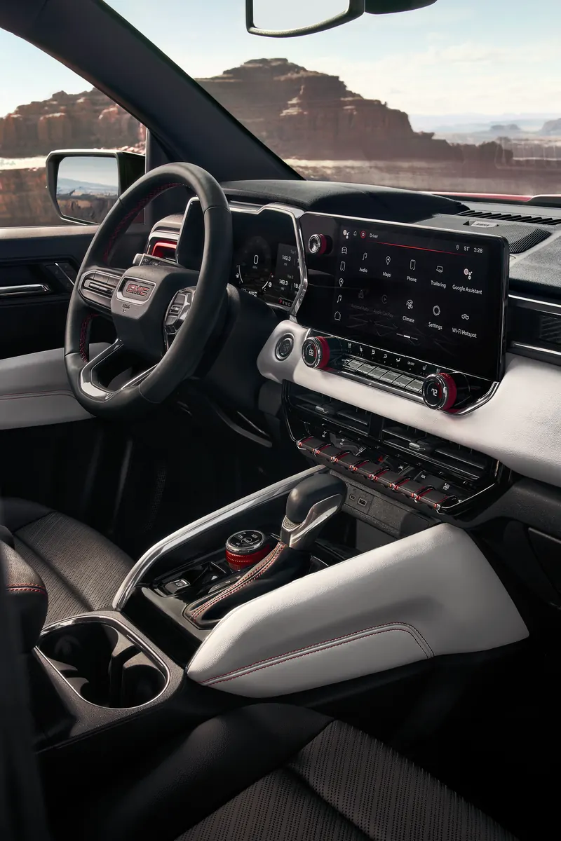 2026 GMC Canyon infotainment system at John Vance Buick GMC Guthrie in Guthrie OK